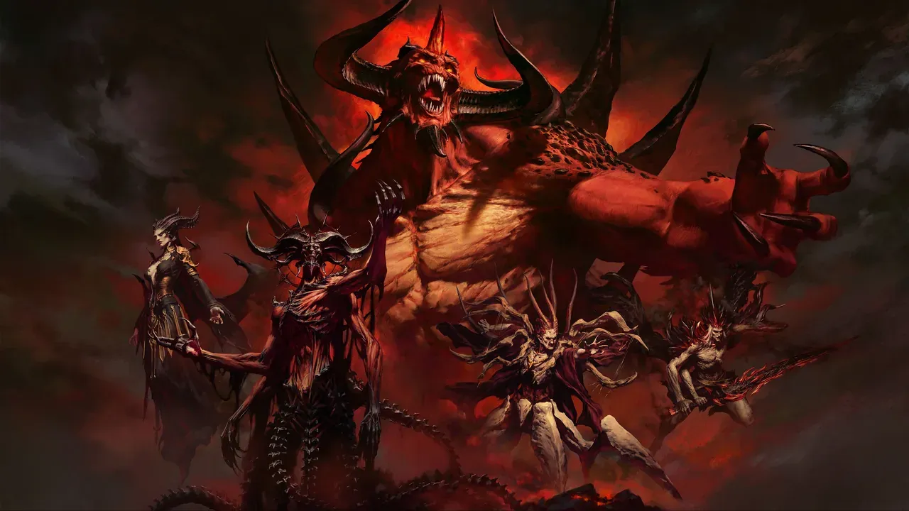 Official Diablo 30th anniversary key art